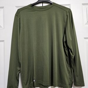 Under Armour Men's Olive Green Long Sleeve Tee